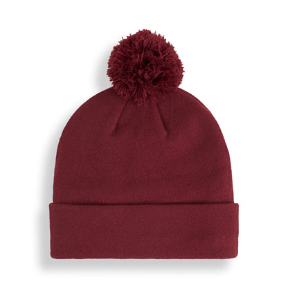WRMLBL Removable Pom Beanie