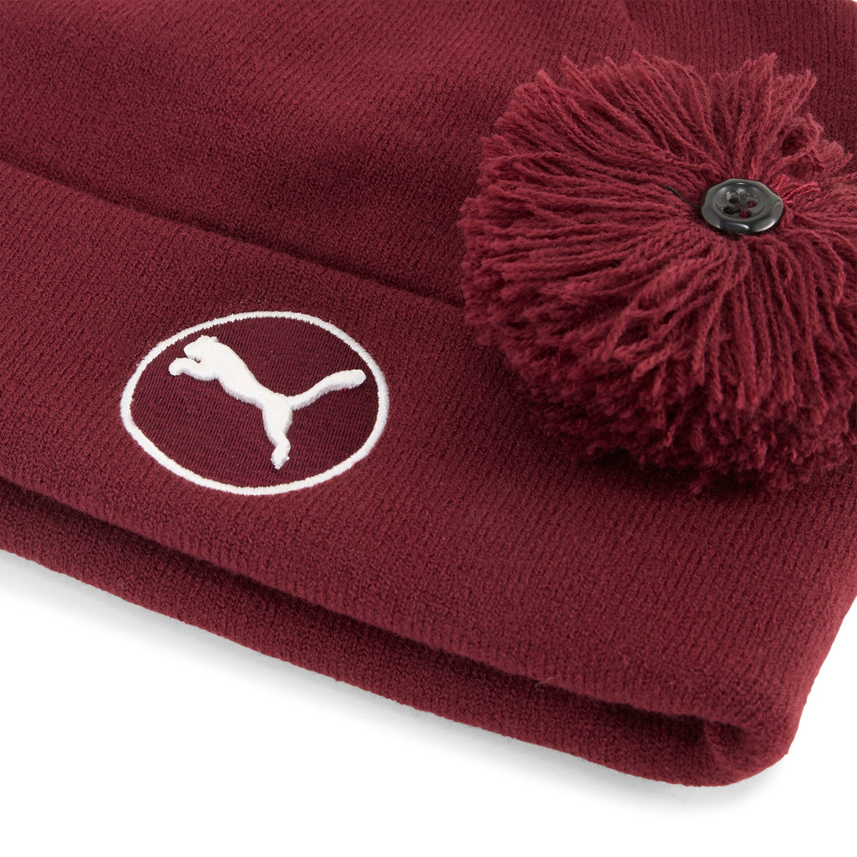 WRMLBL Removable Pom Beanie