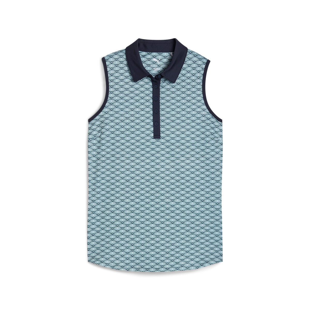Women's CLOUDSPUN Scallop Sleeveless Golf Polo