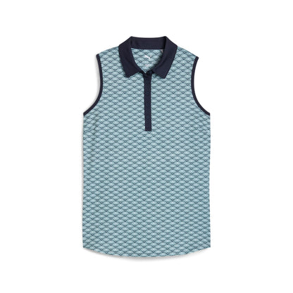 Women's CLOUDSPUN Scallop Sleeveless Golf Polo