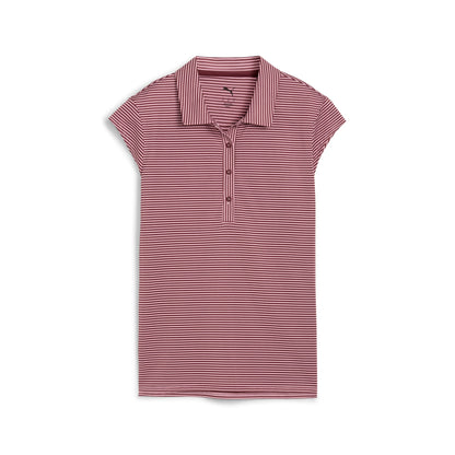 Women's Isle Pique Cap Sleeve Golf Polo