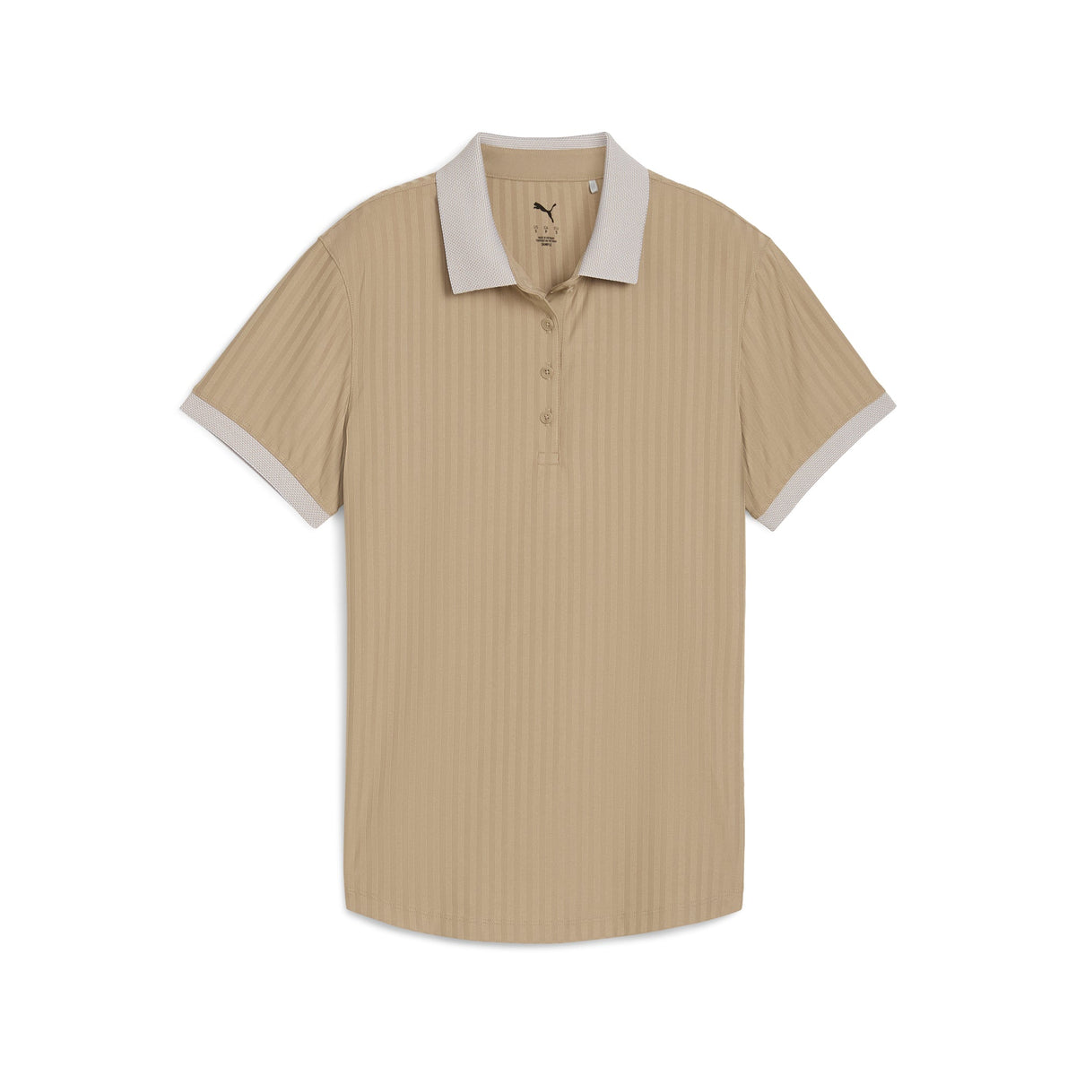 Women's MATTR Stripe Jacquard Golf Polo