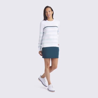 Women's Resort Stripe Golf Sweater