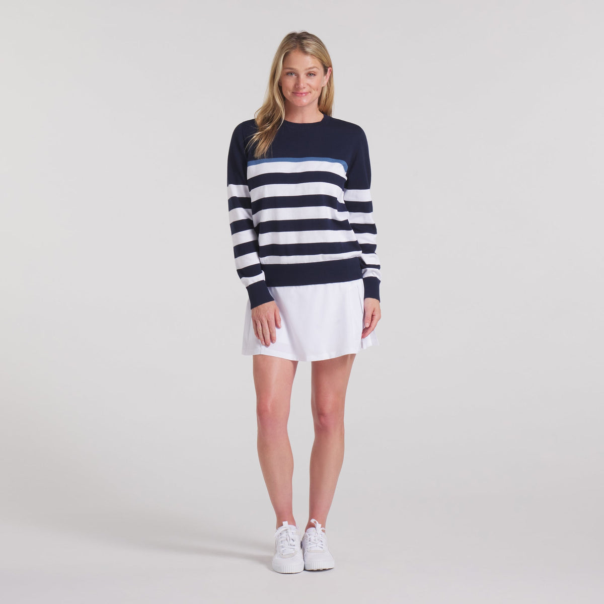 Women's Resort Stripe Golf Sweater
