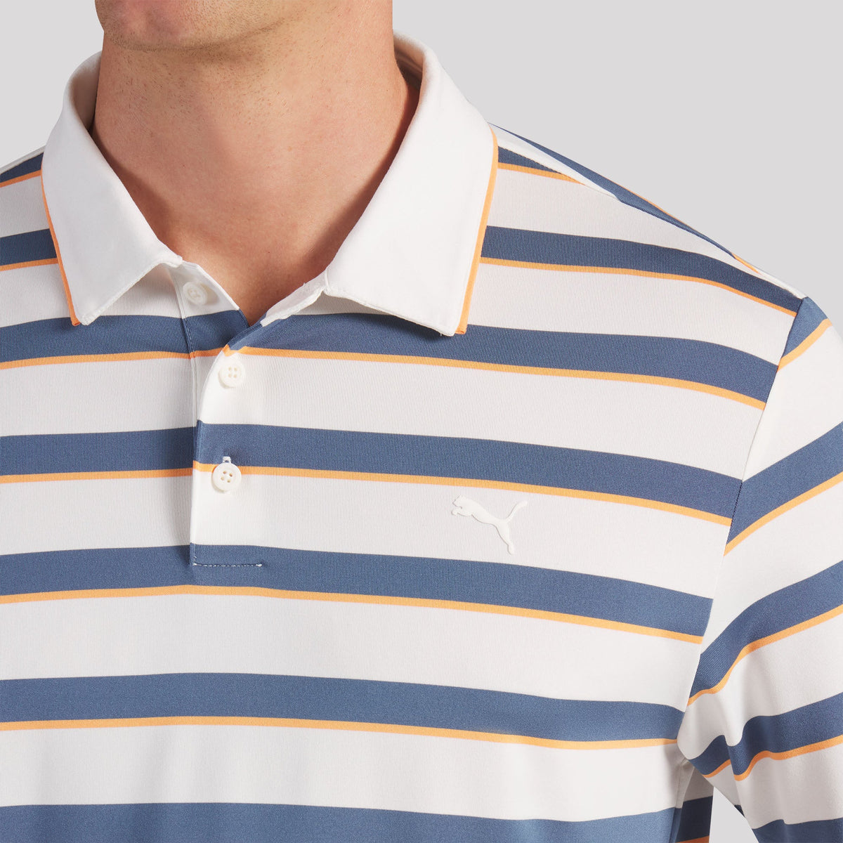 CLOUDSPUN Stripe Golf Polo