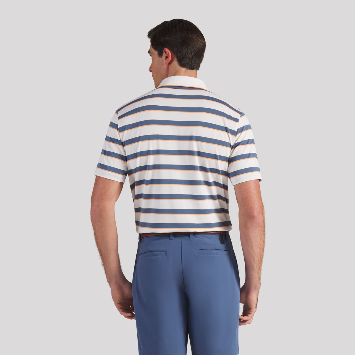 CLOUDSPUN Stripe Golf Polo