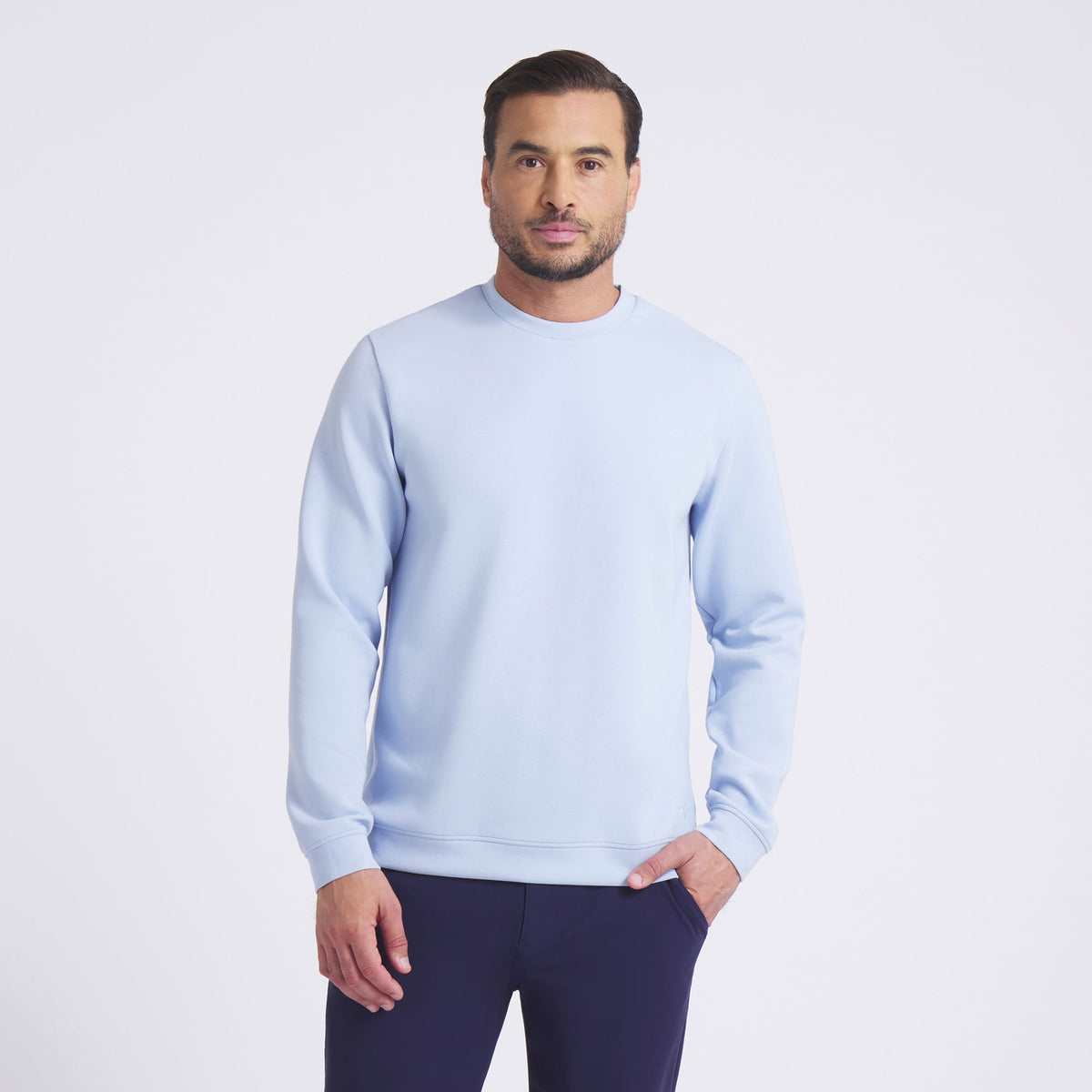 CLOUDSPUN Fleece Crewneck Golf Sweater