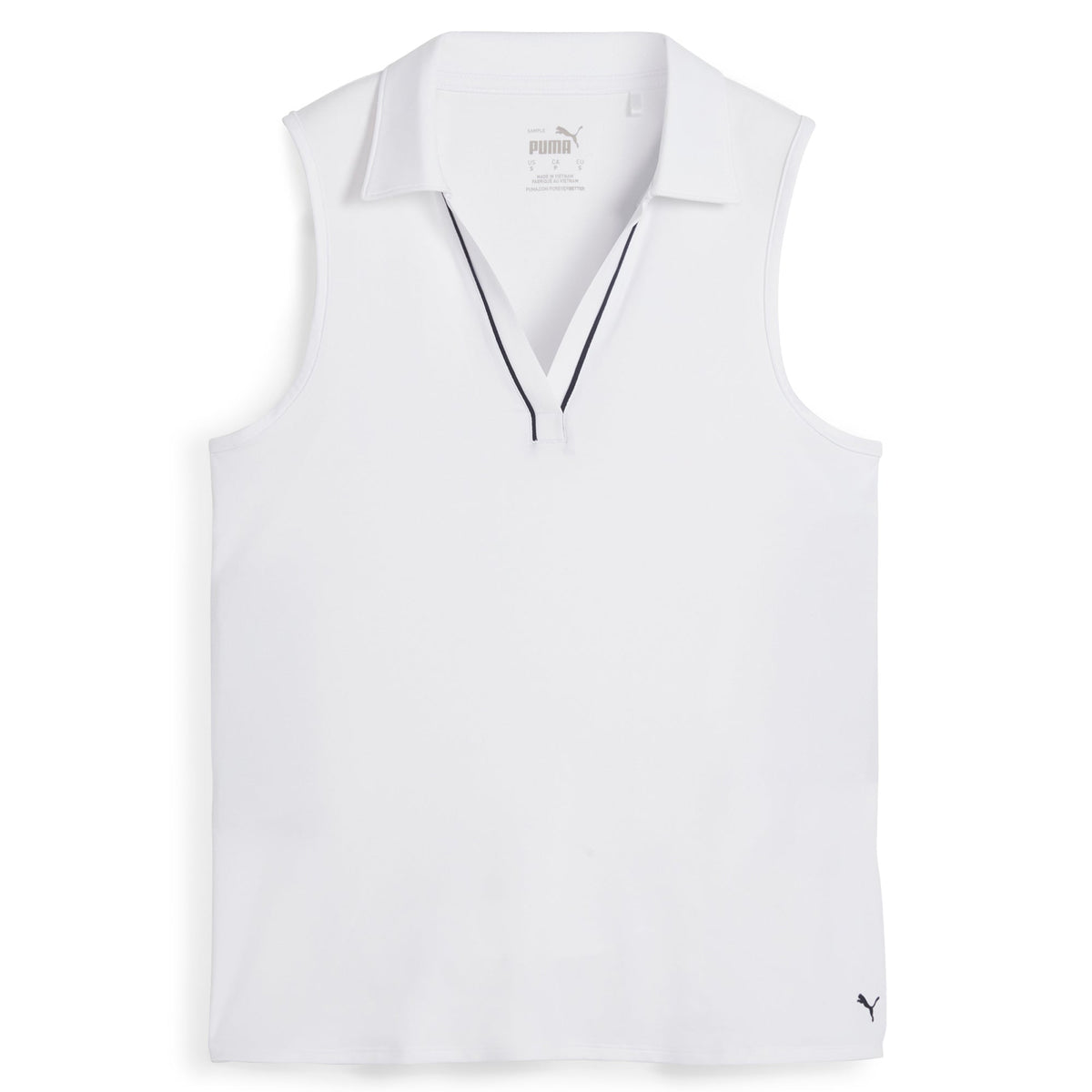 Women's CLOUDSPUN Piped Sleeveless Golf Polo