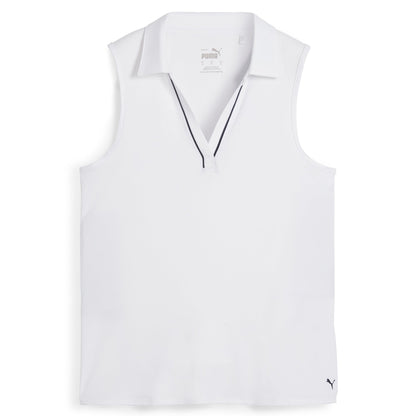 Women's CLOUDSPUN Piped Sleeveless Golf Polo