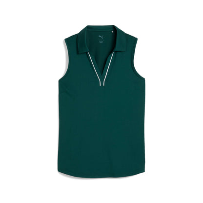 Women's CLOUDSPUN Piped Sleeveless Golf Polo