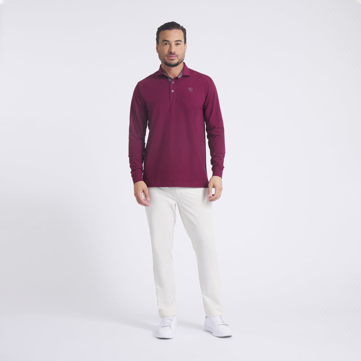CLOUDSPUN Long Sleeve Midweight Golf Polo
