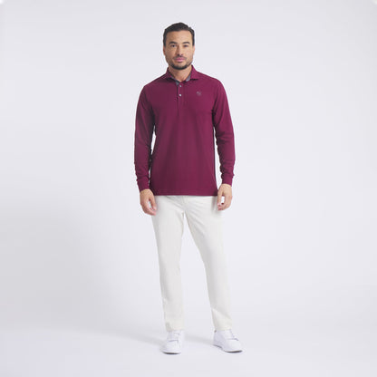CLOUDSPUN Long Sleeve Midweight Golf Polo