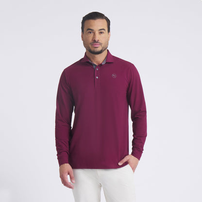 CLOUDSPUN Long Sleeve Midweight Golf Polo