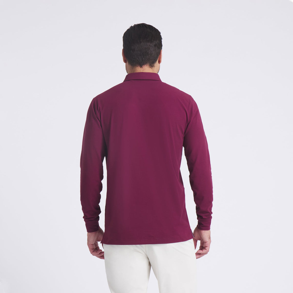 CLOUDSPUN Long Sleeve Midweight Golf Polo